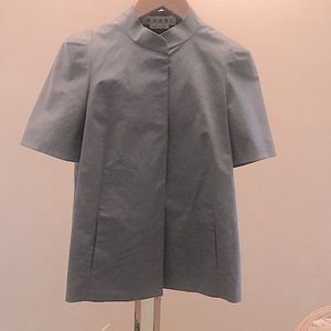 MARNI WAXED COTTON BLAZER,  ITALY size 42 (US 6)